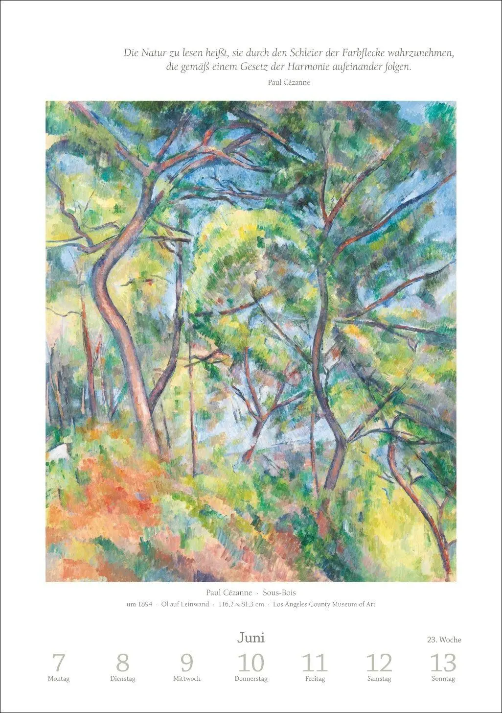 Bild: 9783840039065 | Kunst Wochen-Kulturkalender 2027 - 53 Meisterwerke der Malerei | 54 S.