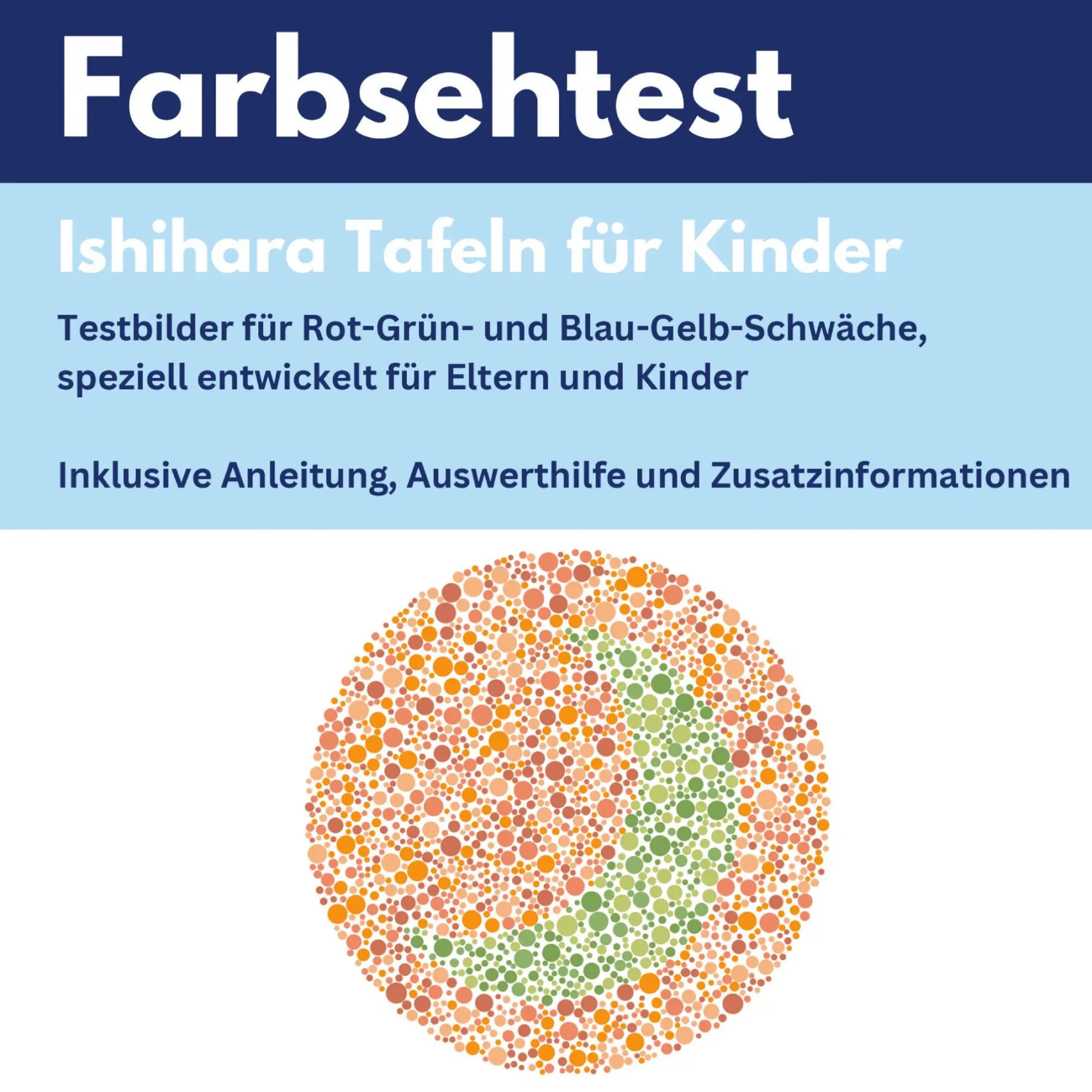 Cover: 9783913229065 | Farbsehtest für Kinder | Satoshi Ishida | Taschenbuch | Farbsehtests