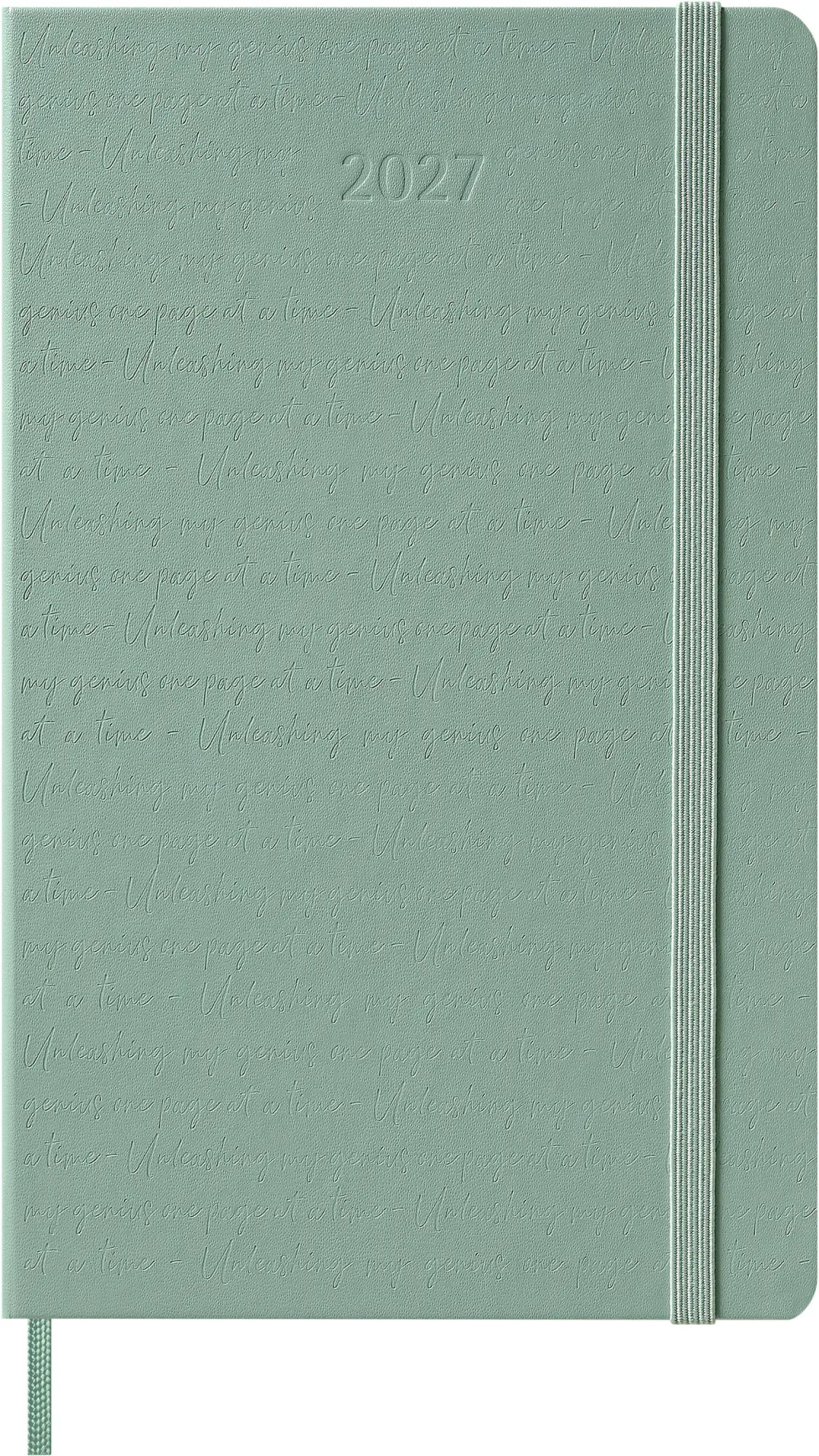 Bild: 8056999279165 | Moleskine 12 Monate Wochen Notizkal. 27 A5 Geb Grün | Buch | 144 S.