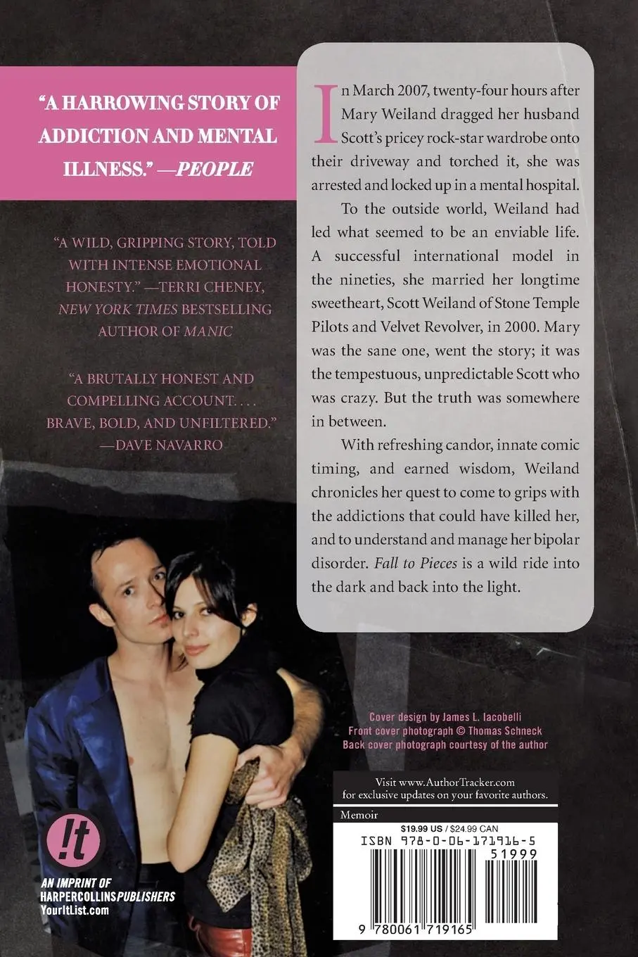 Rückseite: 9780061719165 | FALL TO PIECES PB | Mary Forsberg Weiland | Taschenbuch | Englisch