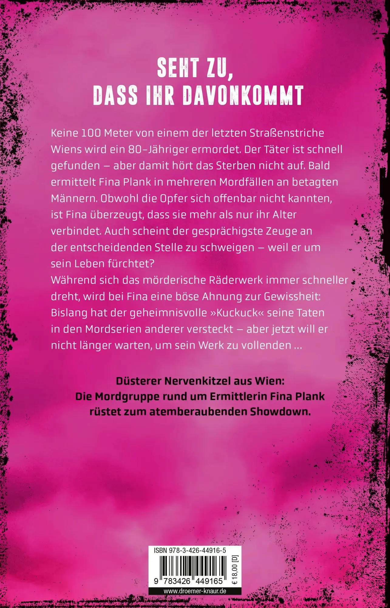 Rückseite: 9783426449165 | Teufels Tanz | Ursula Poznanski | Taschenbuch | Mordgruppe | 368 S.