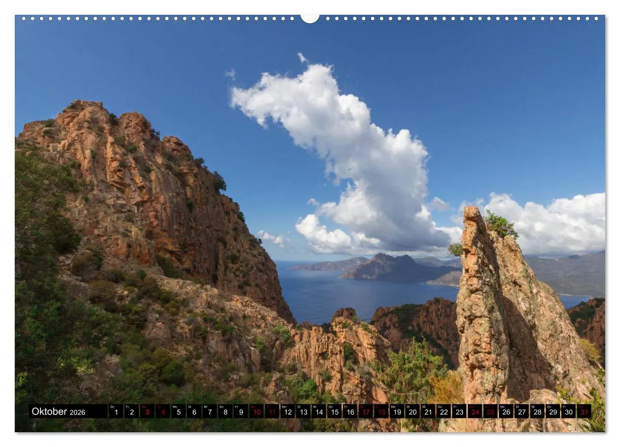 Bild: 9783457759165 | Korsika - Insel der Gegensätze (hochwertiger Premium Wandkalender...