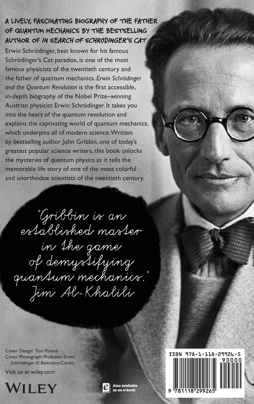 Rückseite: 9781118299265 | Erwin Schrodinger and the Quantum Revolution | John Gribbin | Buch