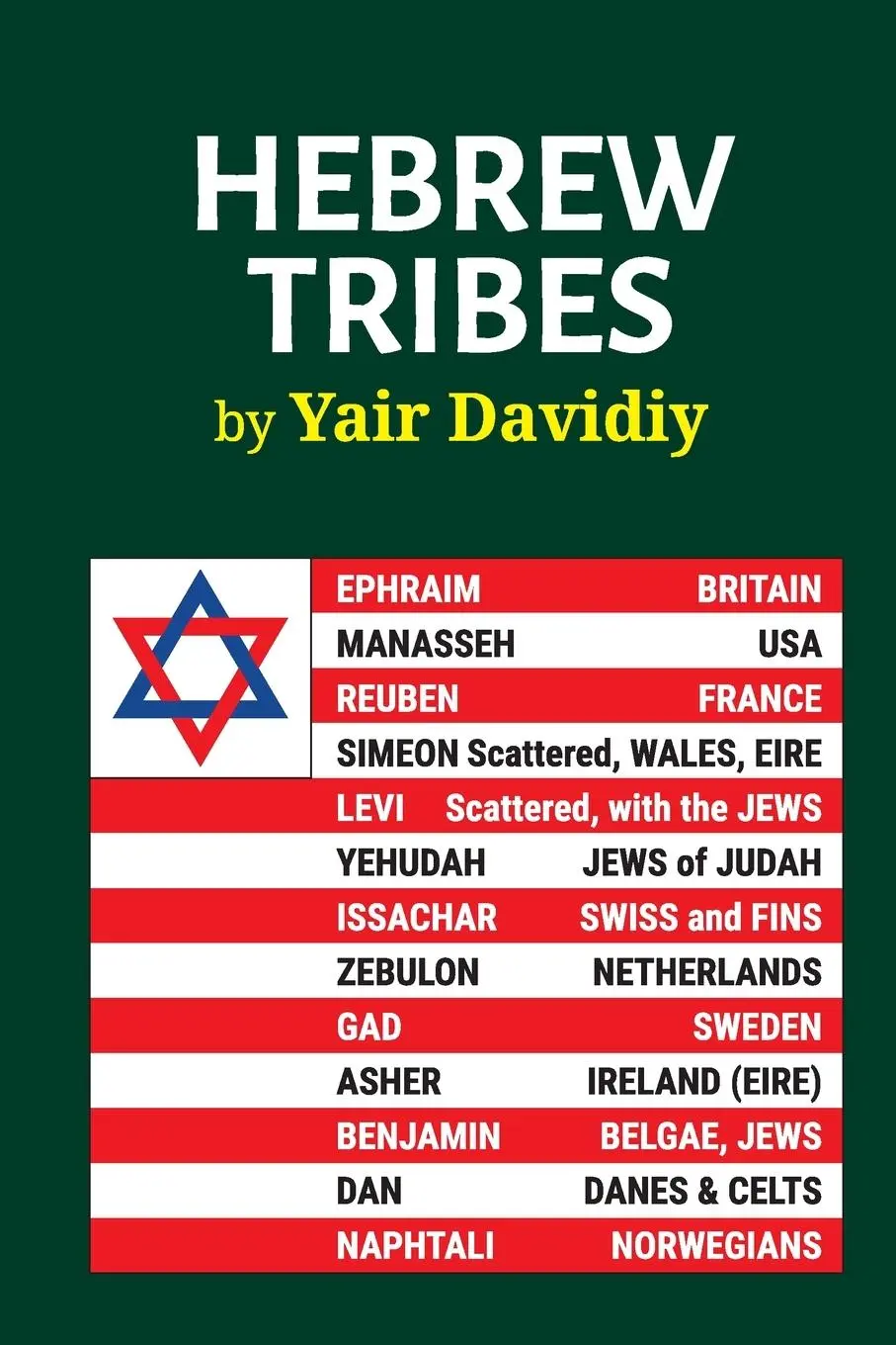 Cover: 9781794859265 | Hebrew Tribes | The Israelite Tribal Identification of Western Peoples