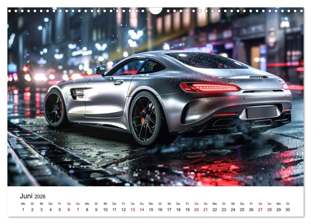 Bild: 9783457439265 | Schnelle Sportwagen (Wandkalender 2026 DIN A3 quer), CALVENDO...