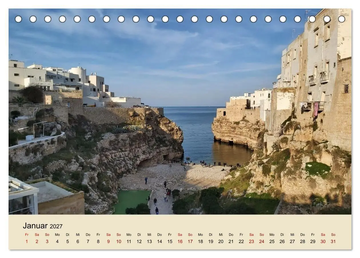 Bild: 9783516909265 | Apulien... der Süden Italiens (Tischkalender 2027 DIN A5 quer),...