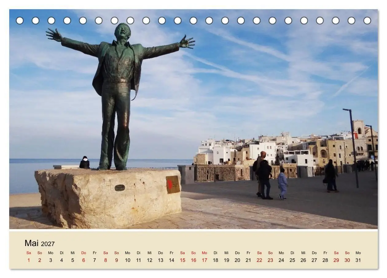Bild: 9783516909265 | Apulien... der Süden Italiens (Tischkalender 2027 DIN A5 quer),...