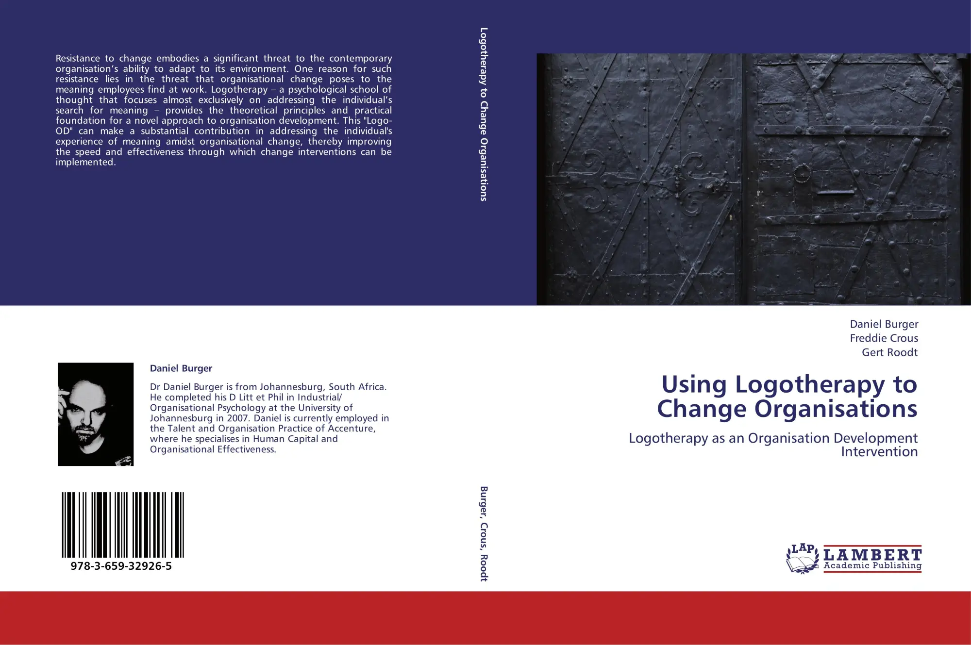 Cover: 9783659329265 | Using Logotherapy to Change Organisations | Daniel Burger (u. a.)