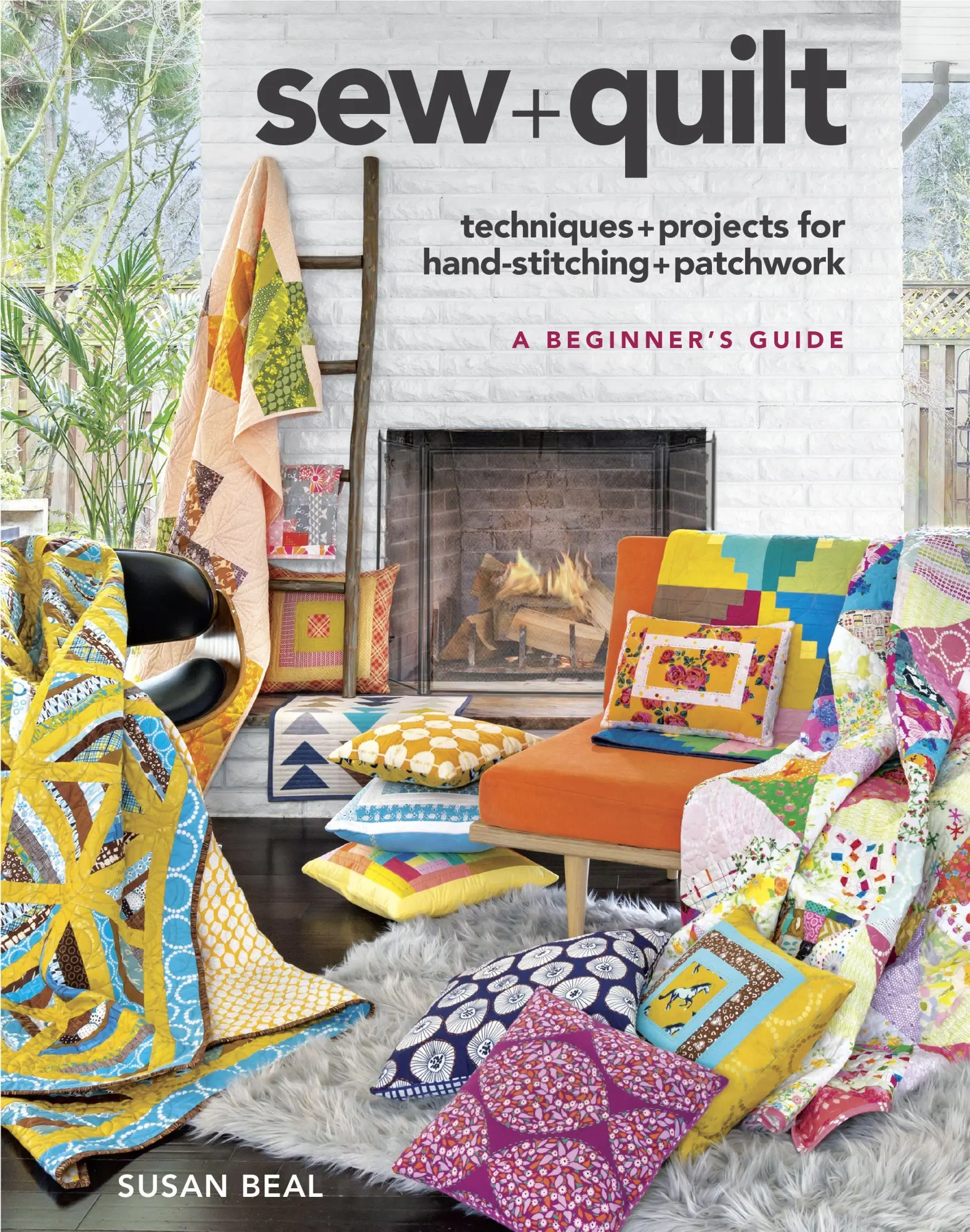 Cover: 9781631869365 | Sew + Quilt | Techniques + Projects for Hand-Stitching + Patchwork
