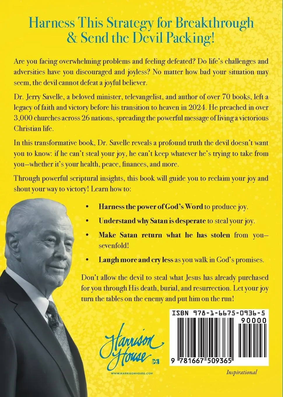 Rückseite: 9781667509365 | If Satan Can't Steal Your Joy... | He Can't Keep Your Goods | Savelle