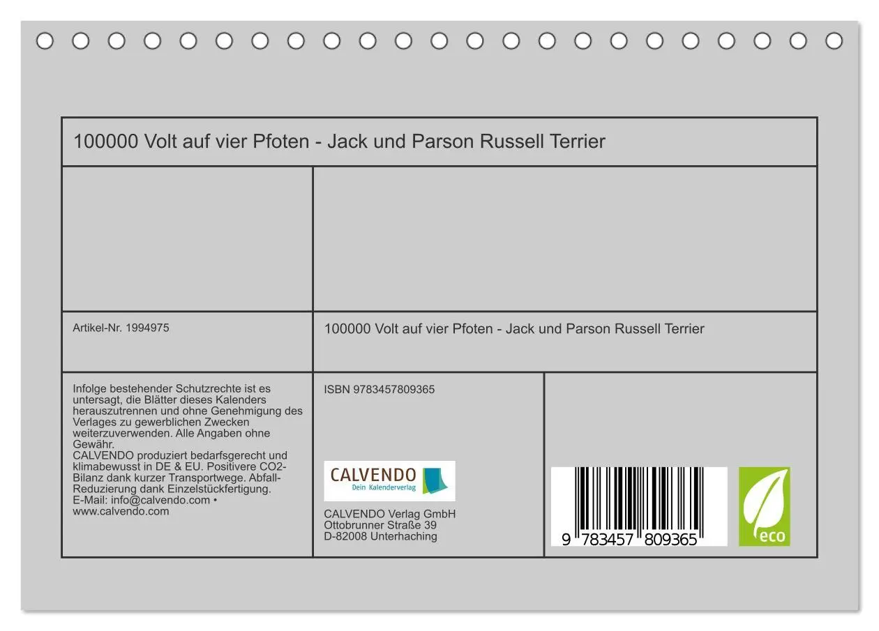 Bild: 9783457809365 | 100000 Volt auf vier Pfoten - Jack und Parson Russell Terrier...