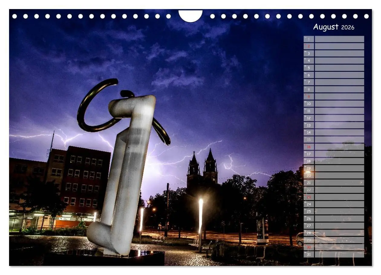 Bild: 9783457979365 | Der Magdeburger Dom 2026 (Wandkalender 2026 DIN A4 quer), CALVENDO...