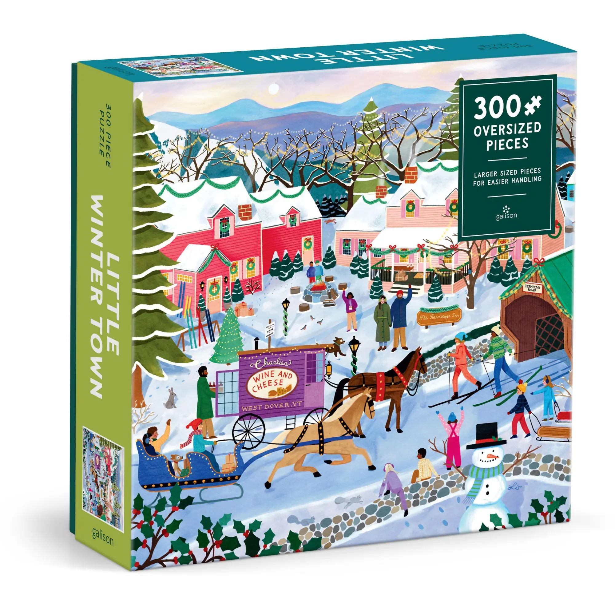 Cover: 9780735389465 | Little Winter Town 300 Piece Puzzle | Galison | Spiel | Englisch