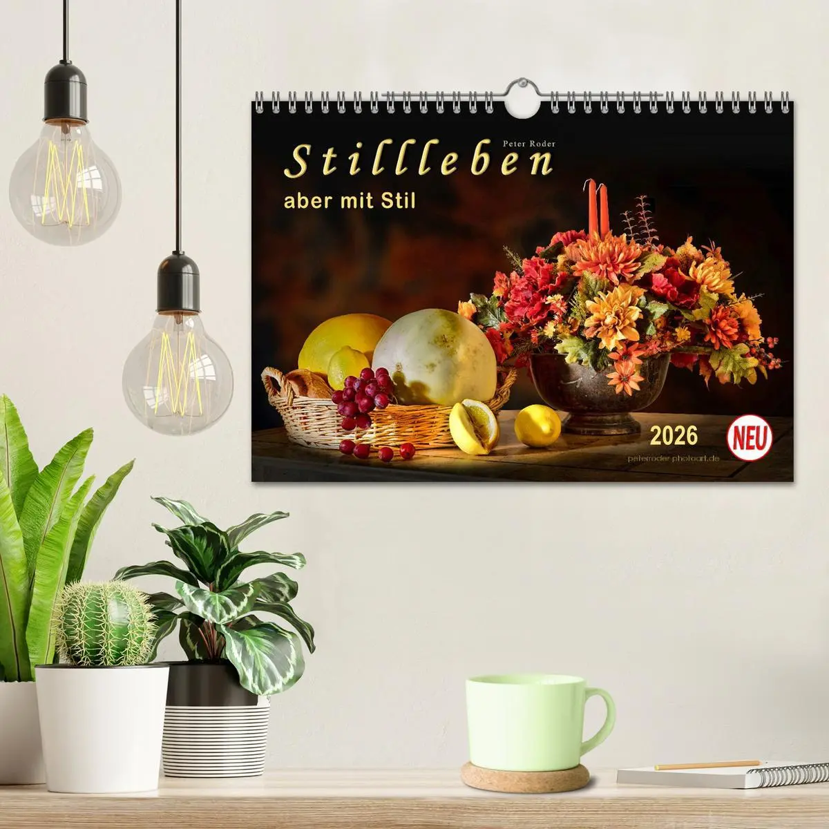 Bild: 9783457969465 | Stillleben - aber mit Stil (Wandkalender 2026 DIN A4 quer),...