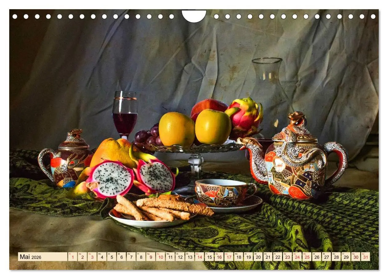 Bild: 9783457969465 | Stillleben - aber mit Stil (Wandkalender 2026 DIN A4 quer),...