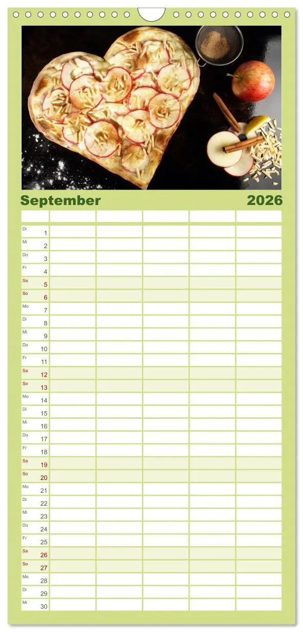 Bild: 9783516509465 | Familienplaner 2026 - Vegan Food Kalender - Gerichte und Snacks mit...