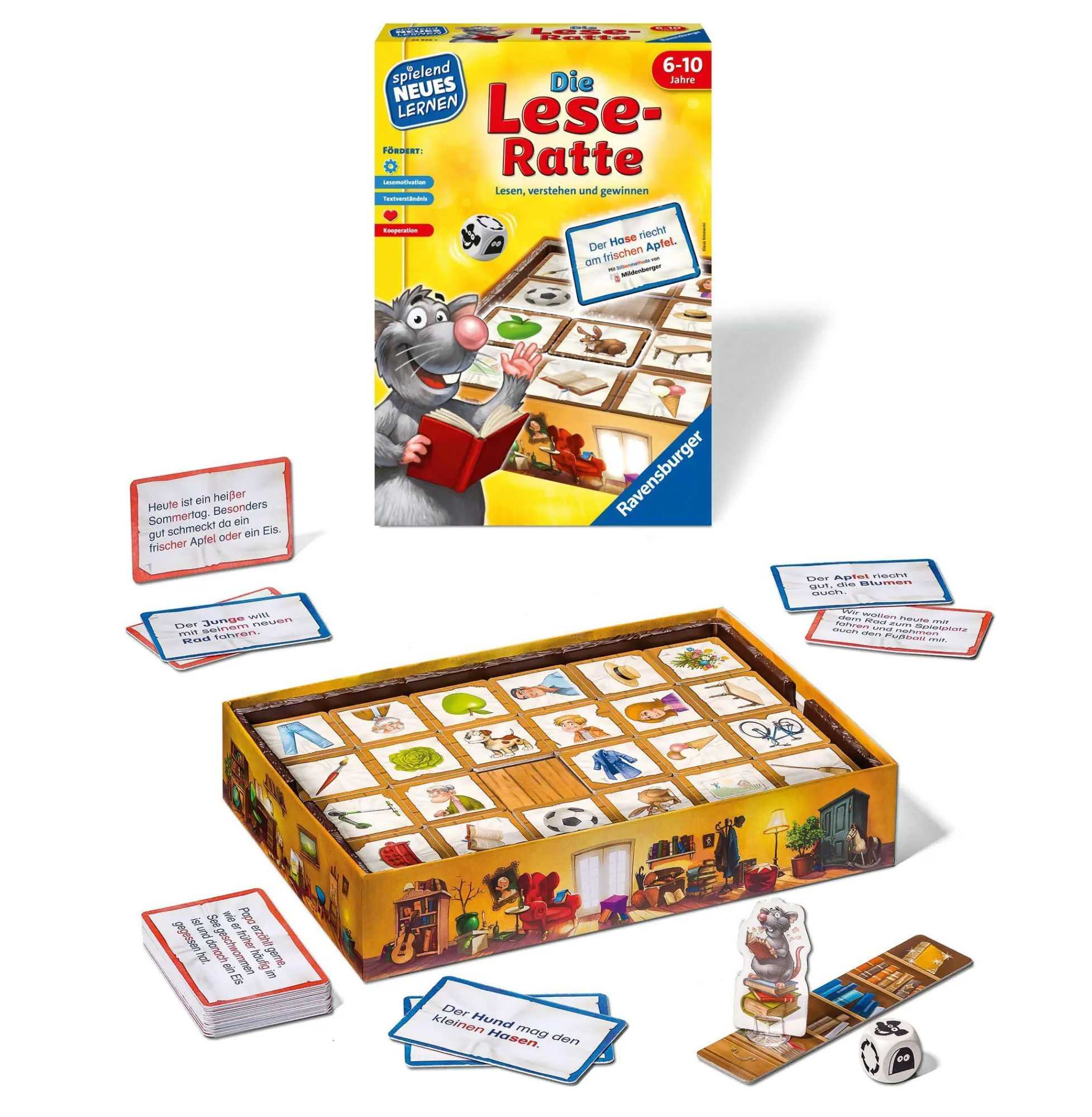 Bild: 4005556249565 | Die Lese-Ratte | Klaus Kreowski | Spiel | Spielend Neues Lernen | 2018