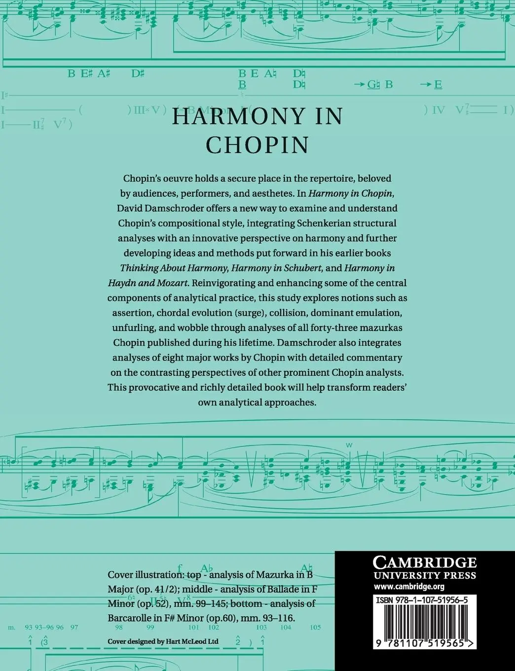 Rückseite: 9781107519565 | Harmony in Chopin | David Damschroder | Taschenbuch | Englisch | 2018