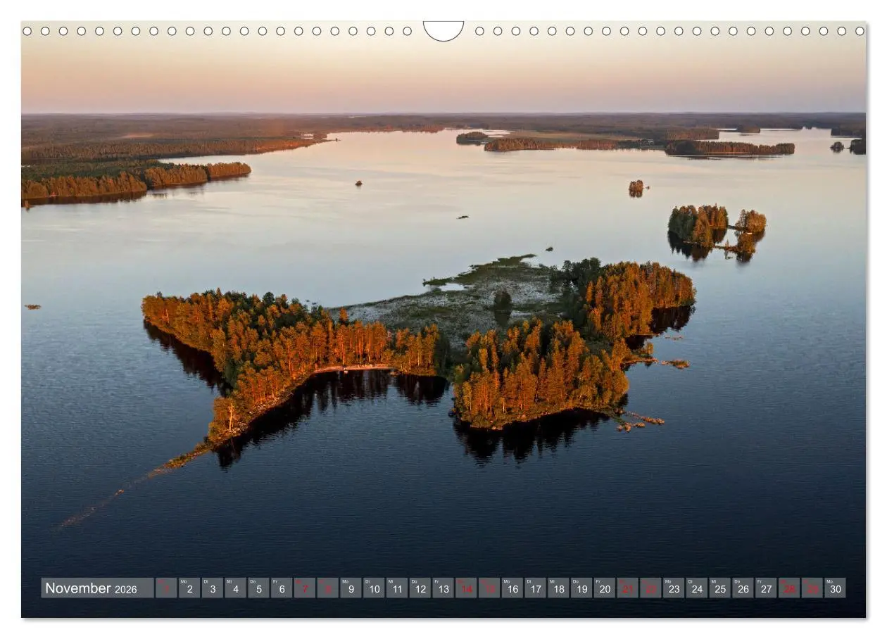 Bild: 9783457409565 | Wildes Finnland (Wandkalender 2026 DIN A3 quer), CALVENDO...