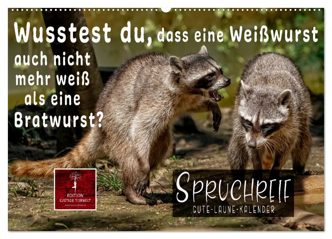 Cover: 9783457649565 | Spruchreif - Gute-Laune-Kalender (Wandkalender 2026 DIN A2 quer),...