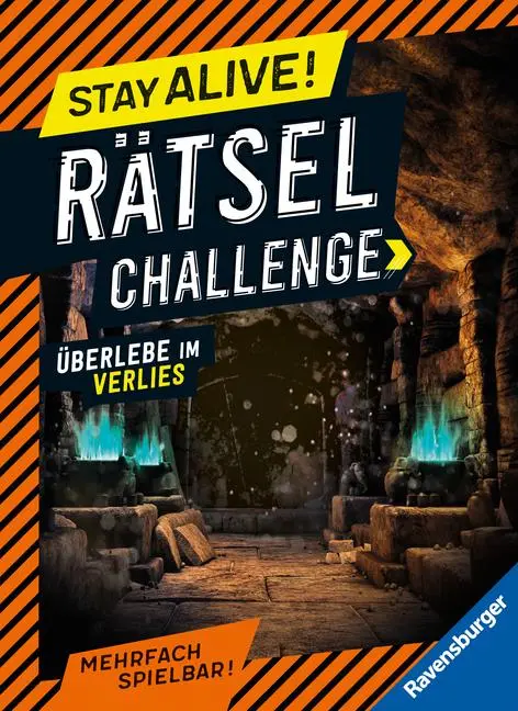 Cover: 9783473489565 | Stay alive! Rätsel-Challenge - Überlebe im Verlies | Rina Gregor