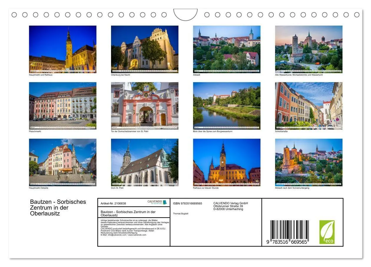 Bild: 9783516669565 | Bautzen - Sorbisches Zentrum in der Oberlausitz (Wandkalender 2026...