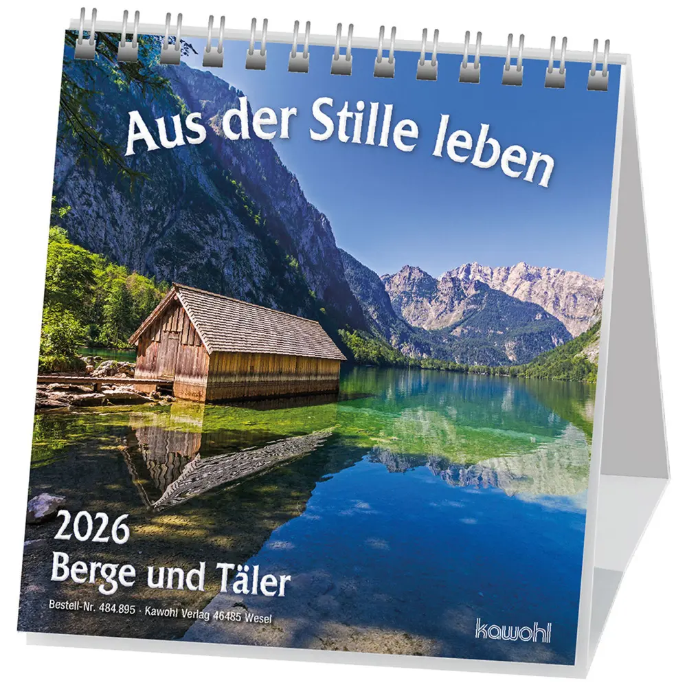 Cover: 9783754889565 | Aus der Stille leben 2026 | Kalender | Spiralbindung | 14 S. | Deutsch