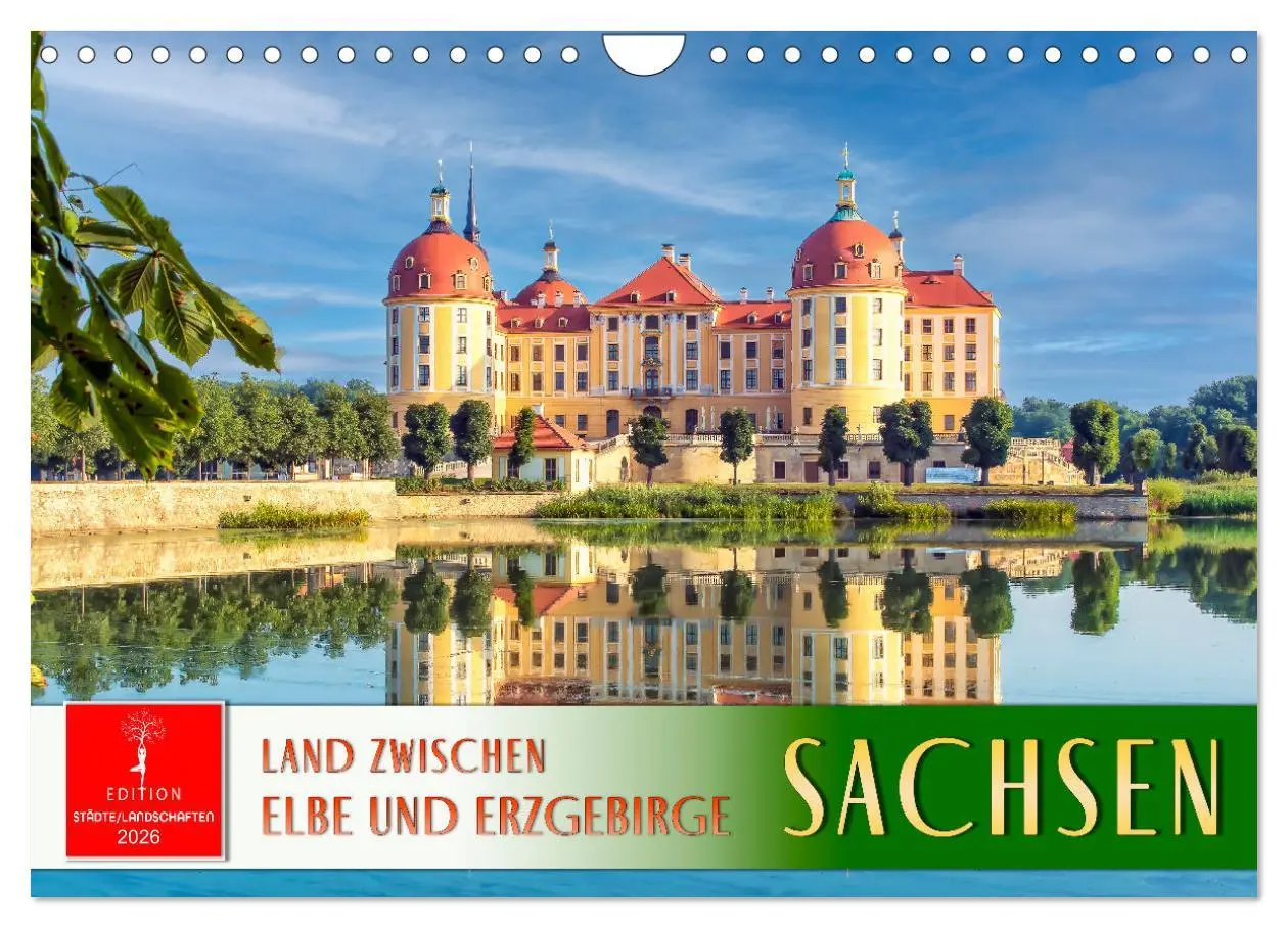Cover: 9783457259665 | Sachsen - Land zwischen Elbe und Erzgebirge (Wandkalender 2026 DIN...
