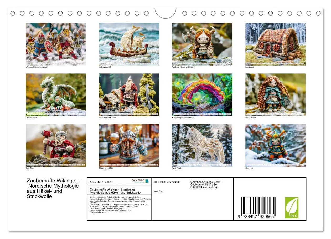 Bild: 9783457329665 | Zauberhafte Wikinger - Nordische Mythologie aus Häkel- und...