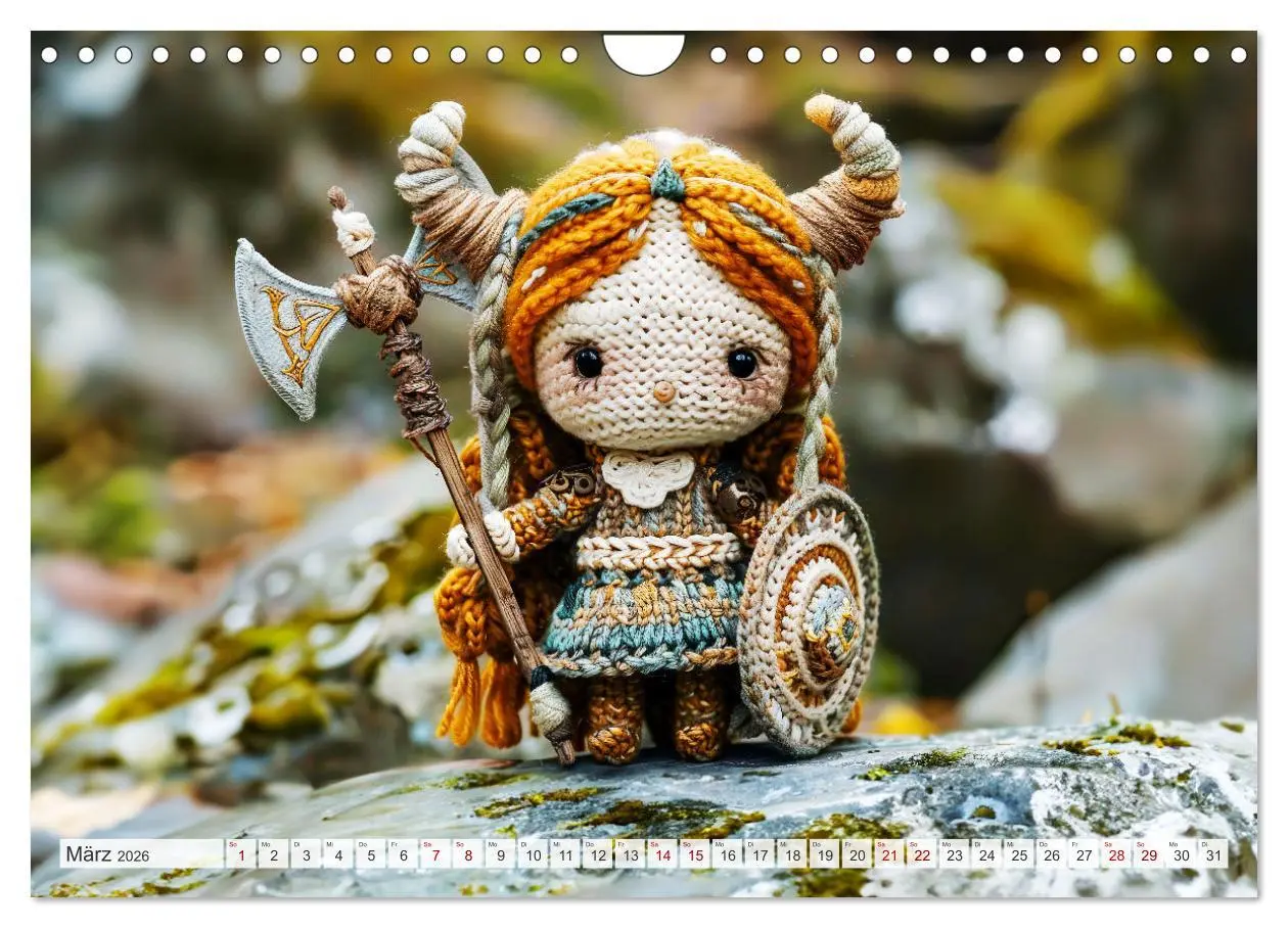 Bild: 9783457329665 | Zauberhafte Wikinger - Nordische Mythologie aus Häkel- und...