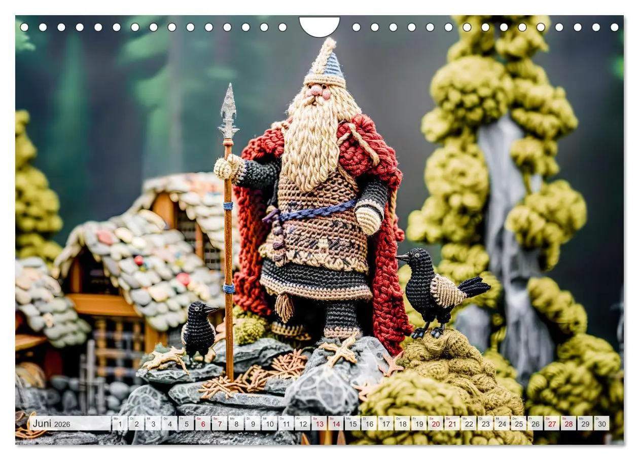 Bild: 9783457329665 | Zauberhafte Wikinger - Nordische Mythologie aus Häkel- und...