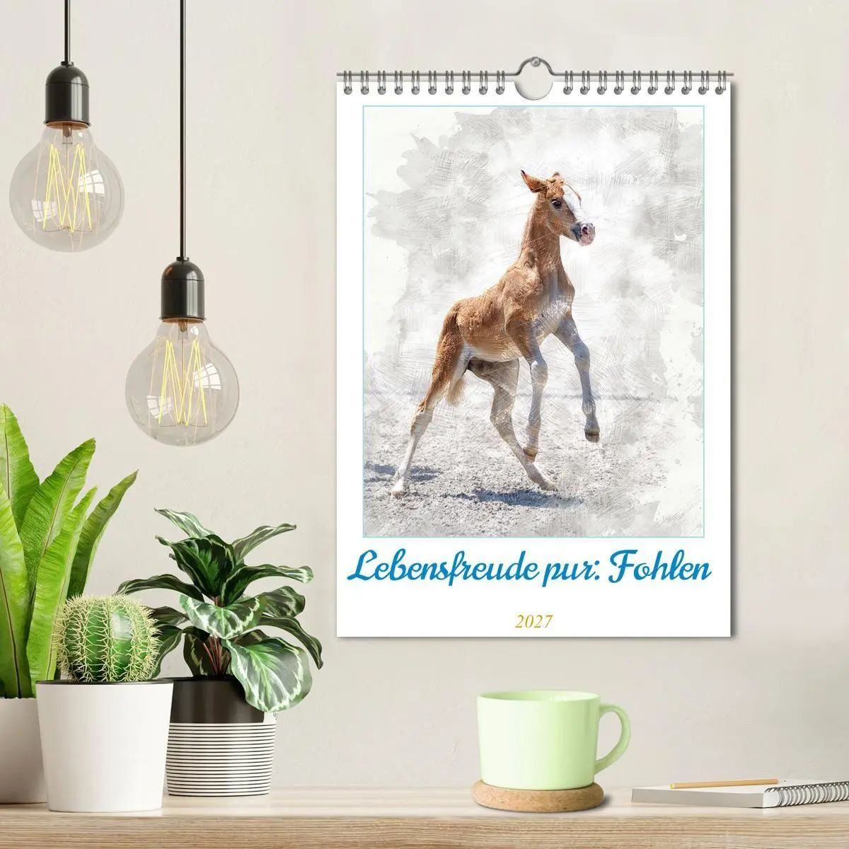 Bild: 9783516969665 | Lebensfreude pur: Fohlen (Wandkalender 2027 DIN A4 hoch), CALVENDO...