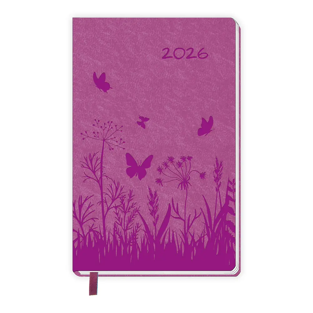 Cover: 4251901509765 | Trötsch Taschenkalender A6 Soft Touch Blumen 2026 | KG | Kalender