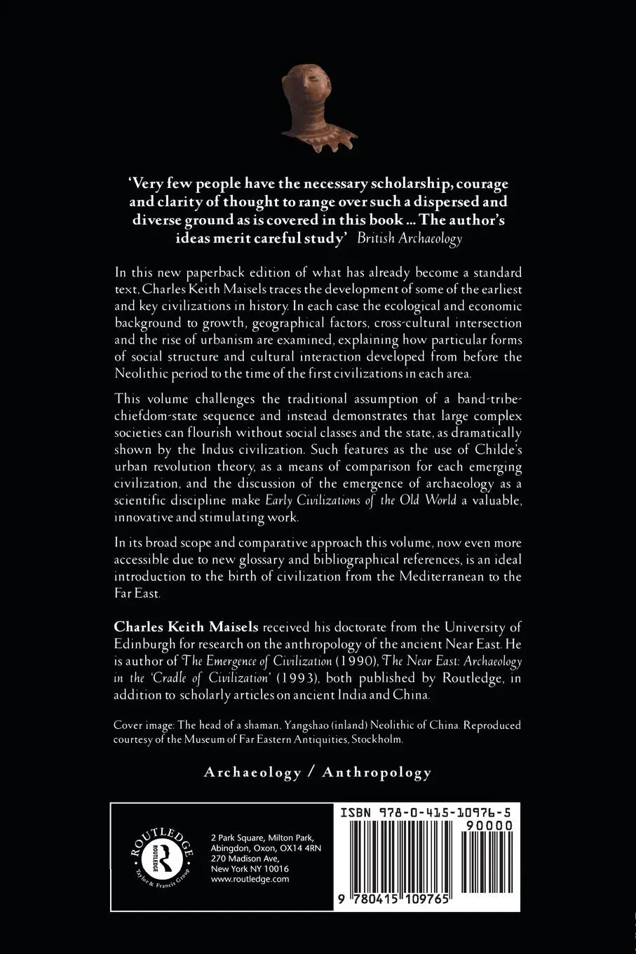 Rückseite: 9780415109765 | Early Civilizations of the Old World | Charles Keith Maisels | Buch