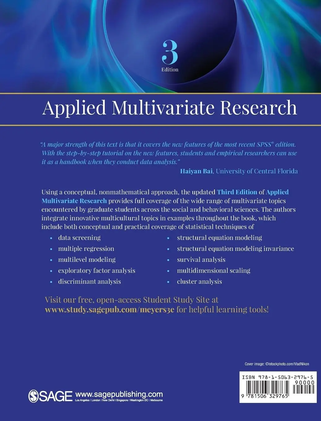 Rückseite: 9781506329765 | Applied Multivariate Research | Design and Interpretation | Buch