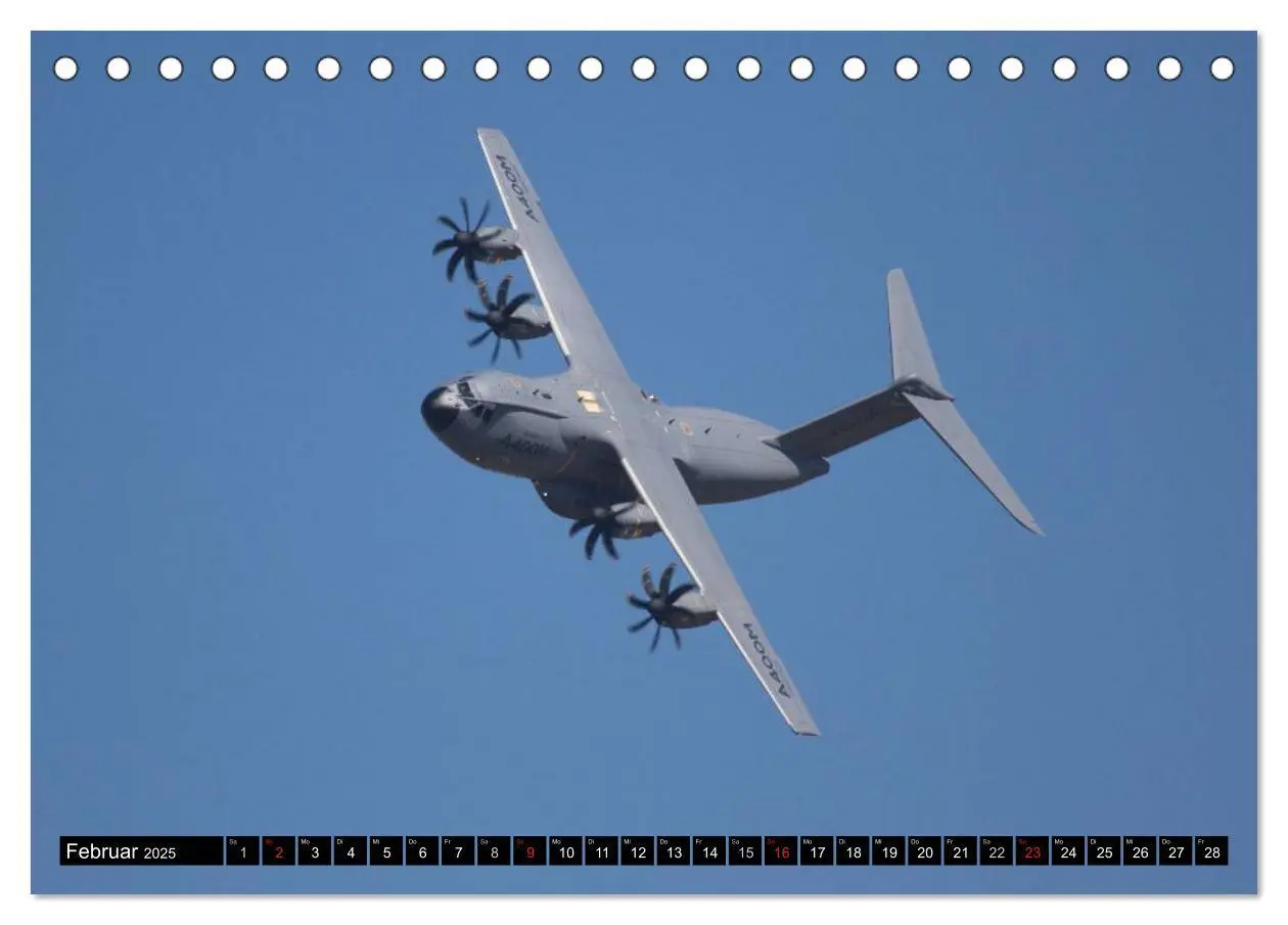 Bild: 9783435469765 | Augenblicke in der Luft: Airbus A400M (Tischkalender 2025 DIN A5...
