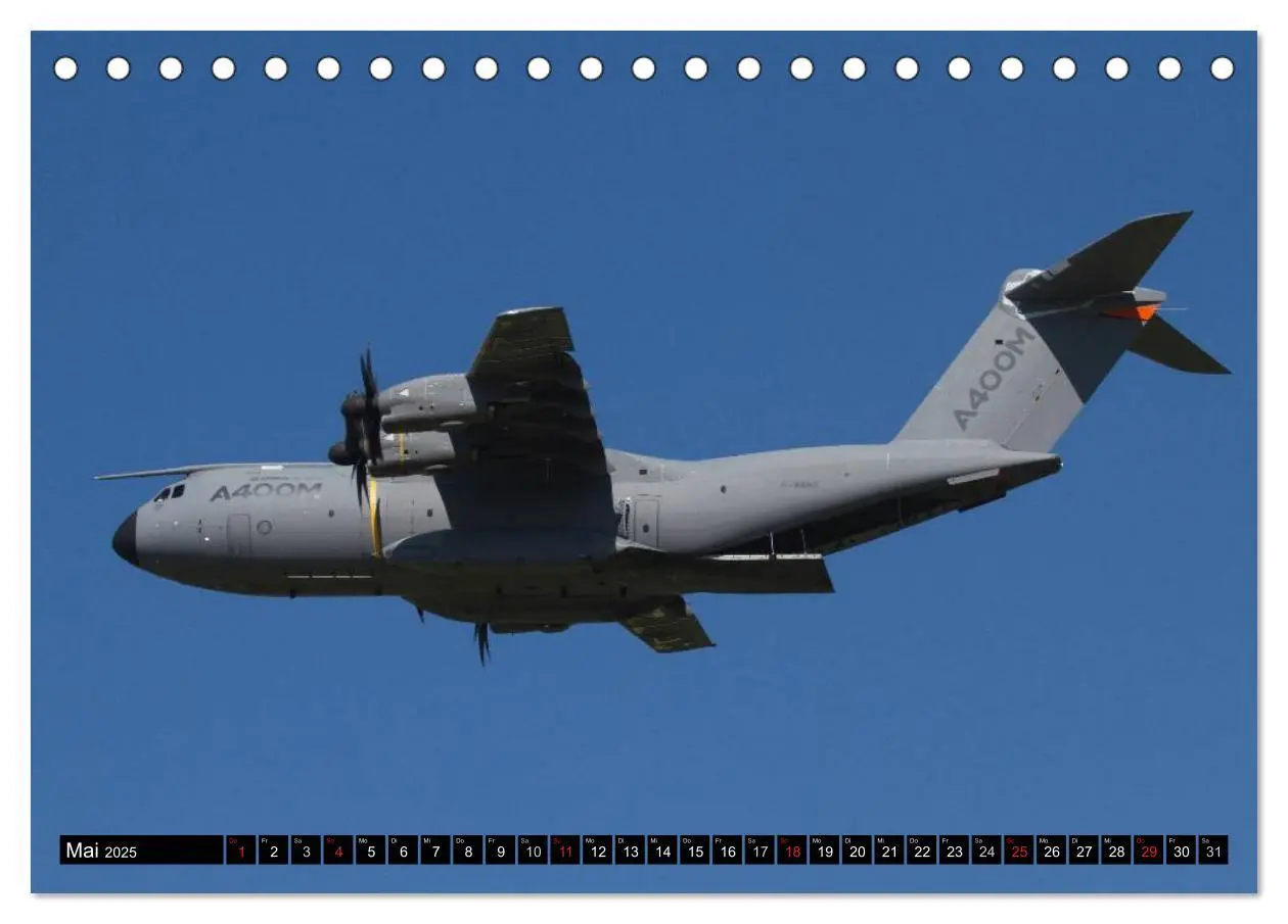 Bild: 9783435469765 | Augenblicke in der Luft: Airbus A400M (Tischkalender 2025 DIN A5...