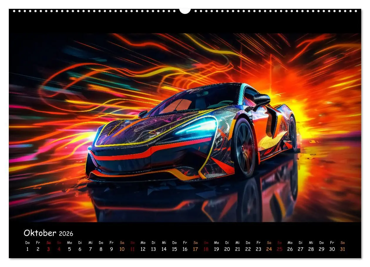 Bild: 9783457489765 | Im Rausch der Geschwindigkeit (hochwertiger Premium Wandkalender...