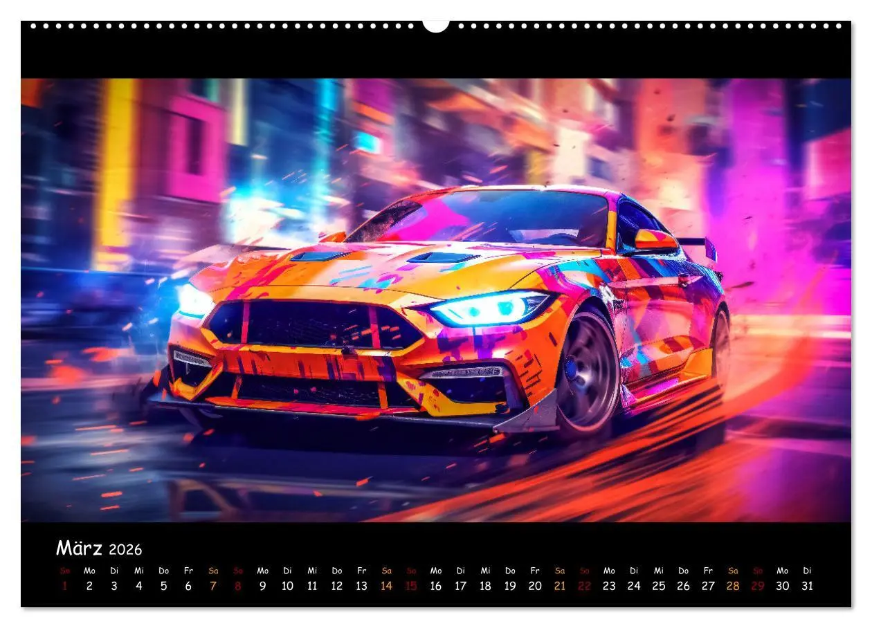 Bild: 9783457489765 | Im Rausch der Geschwindigkeit (hochwertiger Premium Wandkalender...