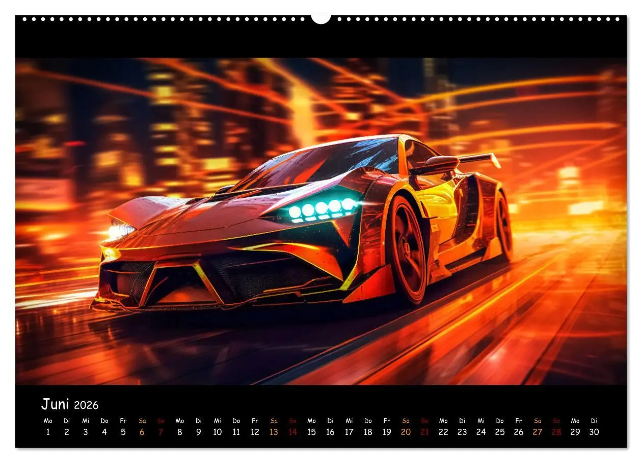 Bild: 9783457489765 | Im Rausch der Geschwindigkeit (hochwertiger Premium Wandkalender...