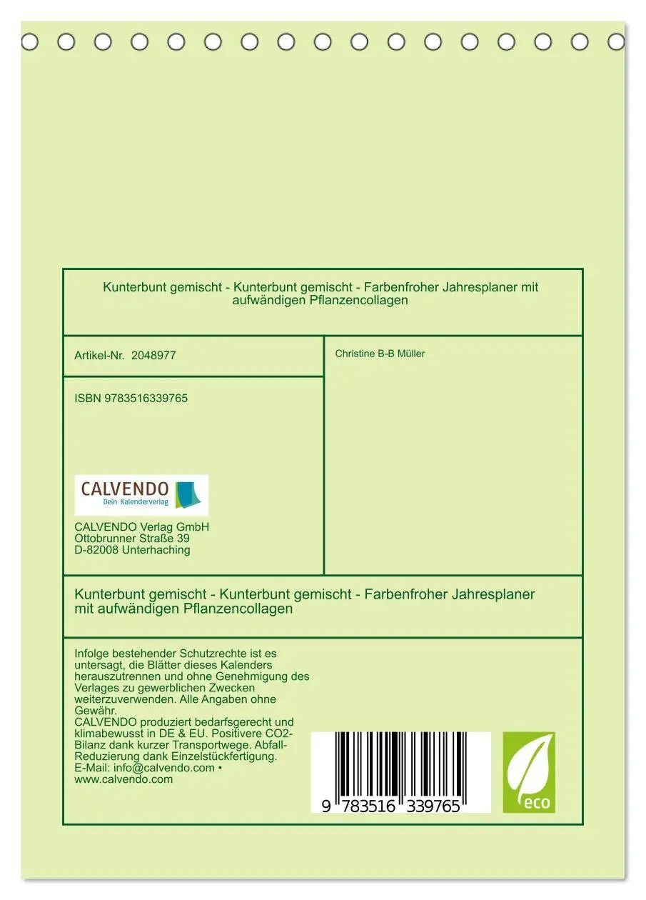 Bild: 9783516339765 | Kunterbunt gemischt - Kunterbunt gemischt - Farbenfroher...