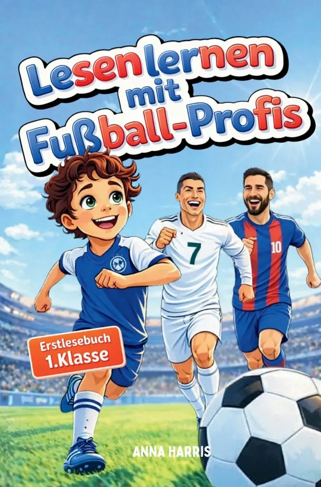 Cover: 9789403879765 | Lesen lernen mit Fußball-Profis - 1. Klasse | Anna Harris | Buch
