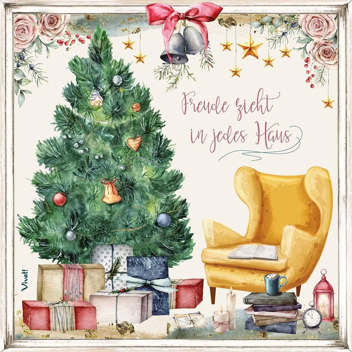 Cover: 4260445369865 | Zettel-Adventskalender | »Freude zieht in jedes Haus« | Kalender