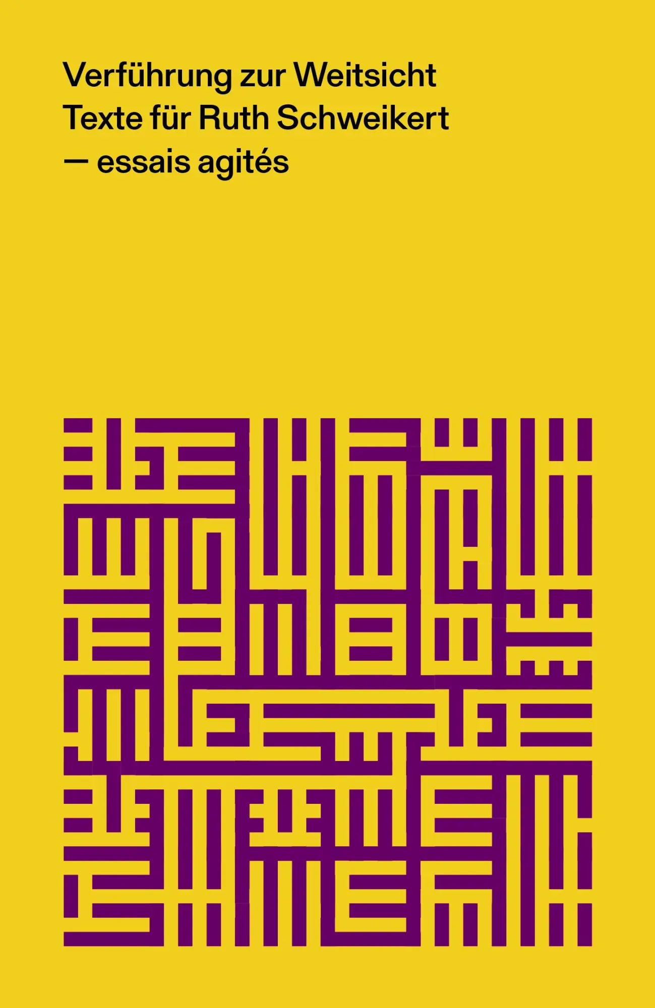 Cover: 9783038539865 | Verführung zur Weitsicht | Texte für Ruth Schweikert | Taschenbuch