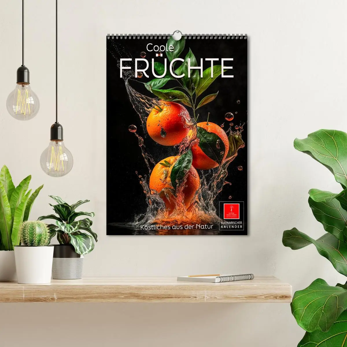 Bild: 9783516329865 | Coole Früchte (Wandkalender 2026 DIN A3 hoch), CALVENDO Monatskalender