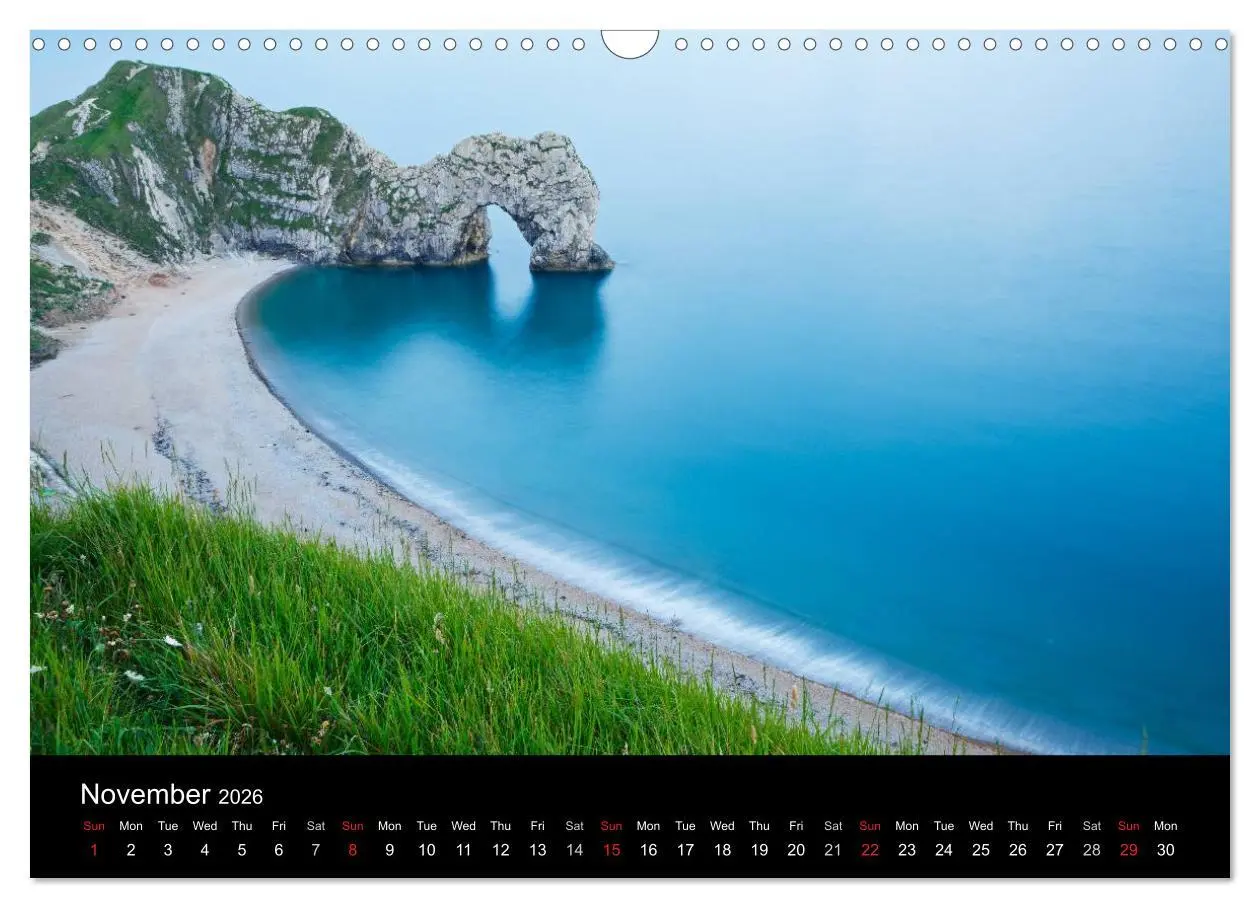 Bild: 9783516569865 | Dorset (Wall Calendar 2026 DIN A3 landscape), CALVENDO 12 Month...