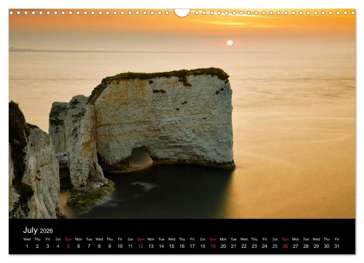 Bild: 9783516569865 | Dorset (Wall Calendar 2026 DIN A3 landscape), CALVENDO 12 Month...