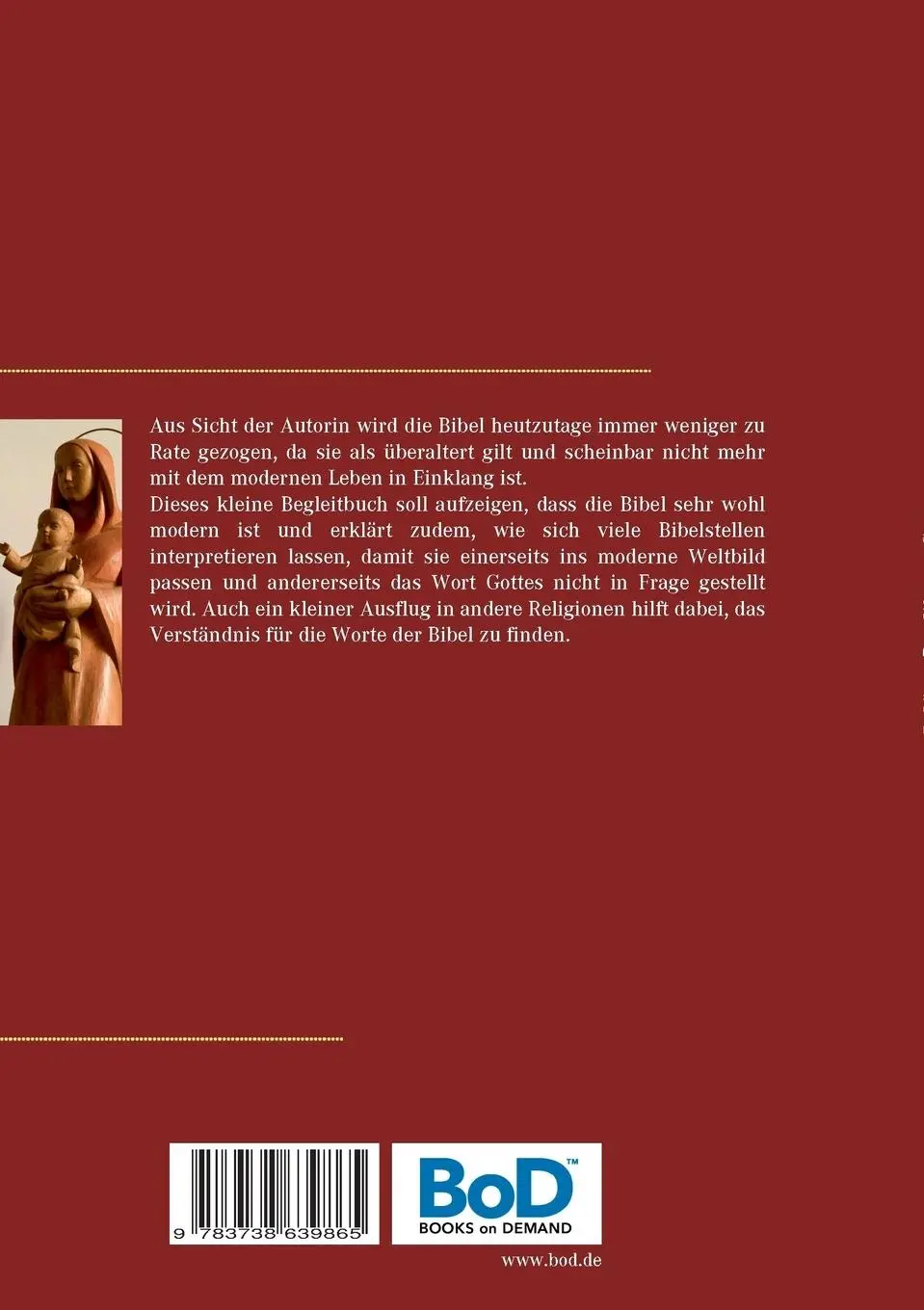 Rückseite: 9783738639865 | Der Weg zu Gott | Ein kleines Begleitbuch zur Bibel | E. Rika | Buch