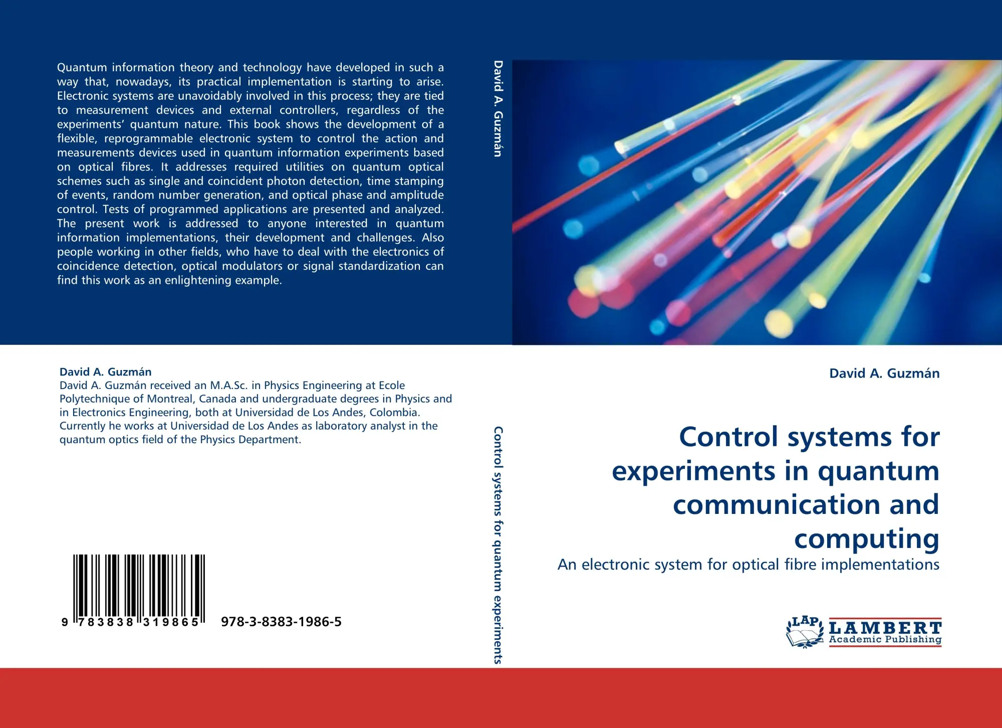 Cover: 9783838319865 | Control systems for experiments in quantum communication and computing