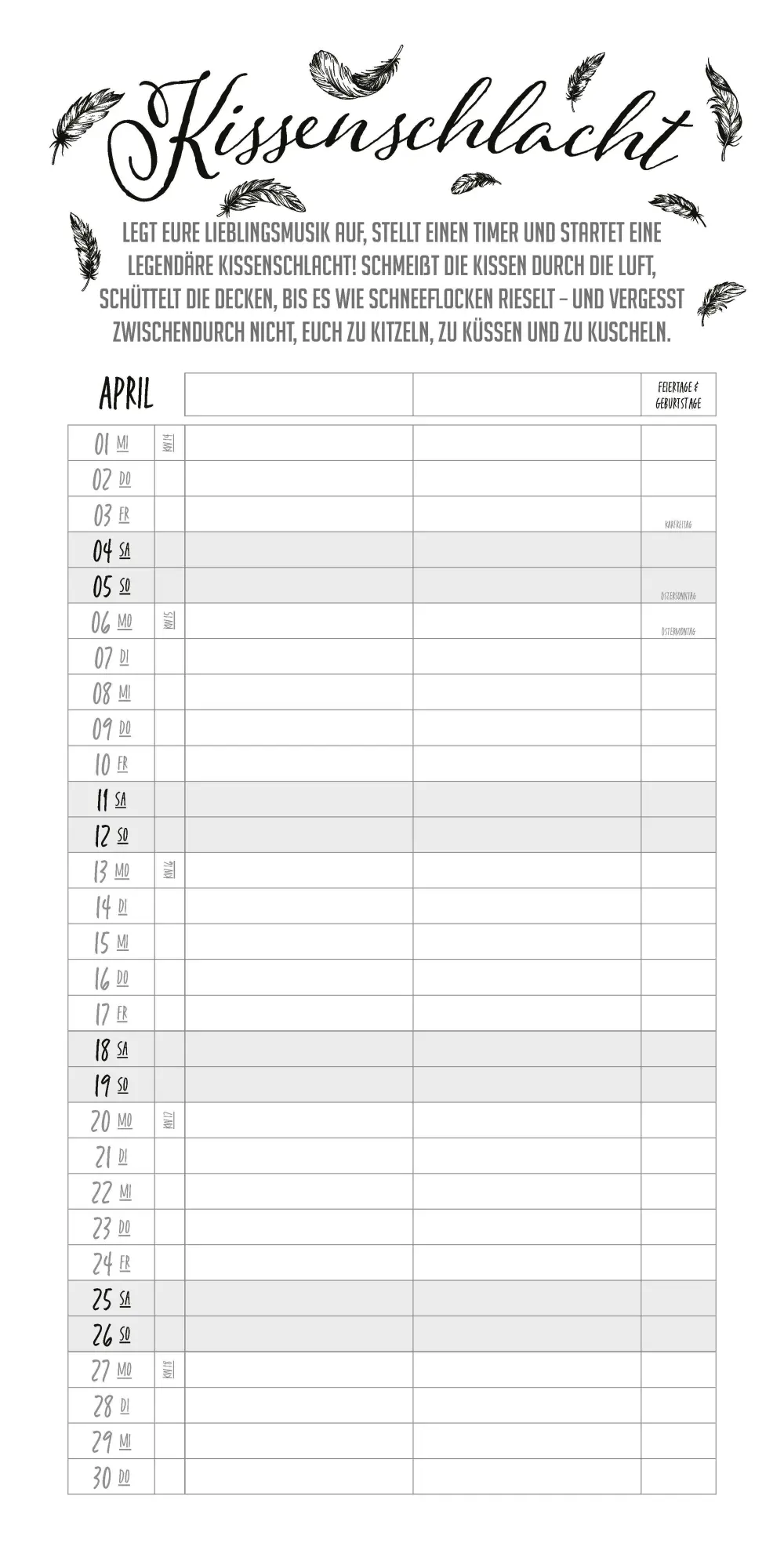 Bild: 9783966649865 | Unser Planer für Zwei - Paarplaner Kalender 2026 | Kalender | 14 S.